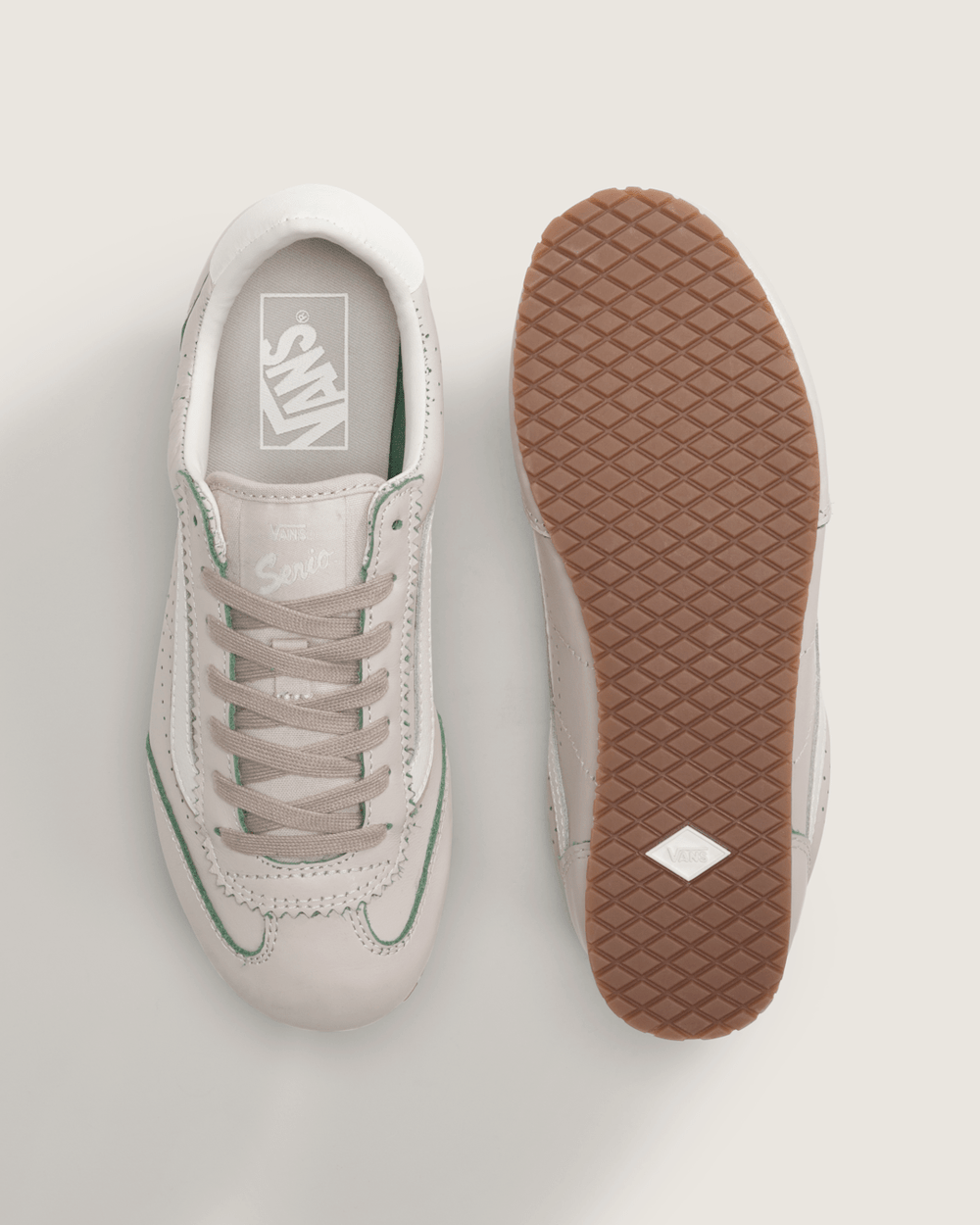 Super Lowpro Shoe in Taupe Mist Beige / Sea Green | Vans on sale