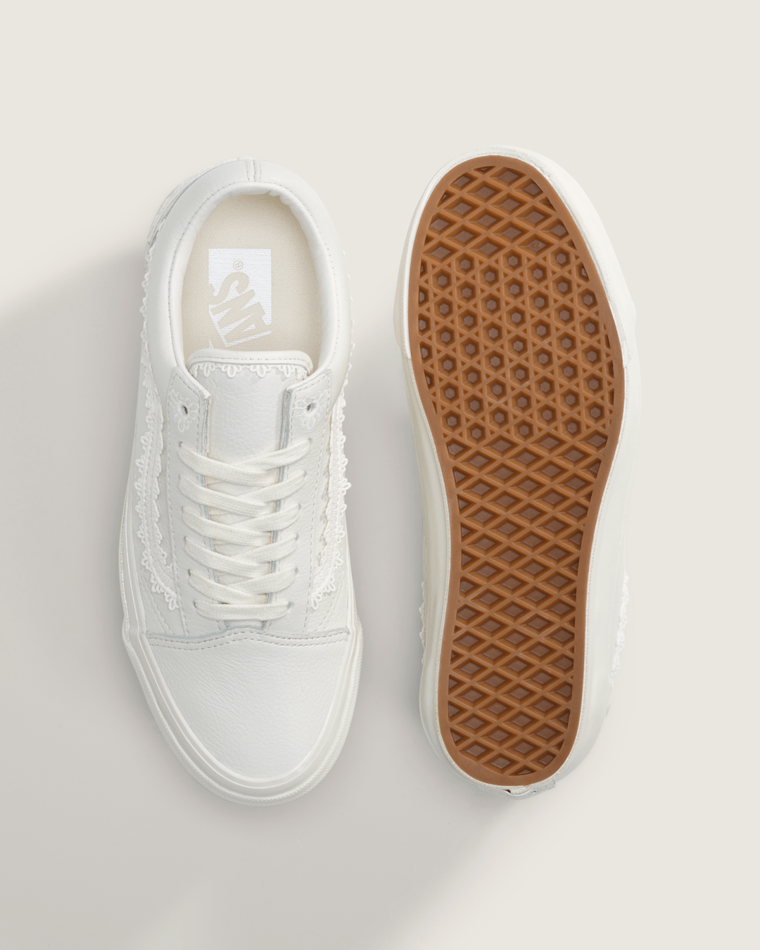 Premium Old Skool Shoe in Marshmallow White | Vans sale