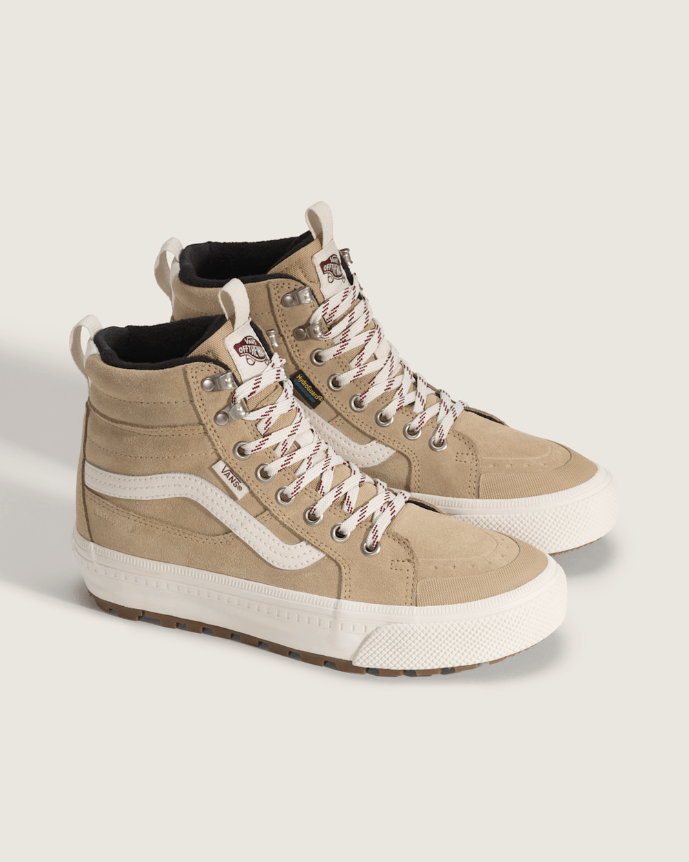 Sk8-Hi Waterproof Insulated Shoe in Brown / White | Vans discount