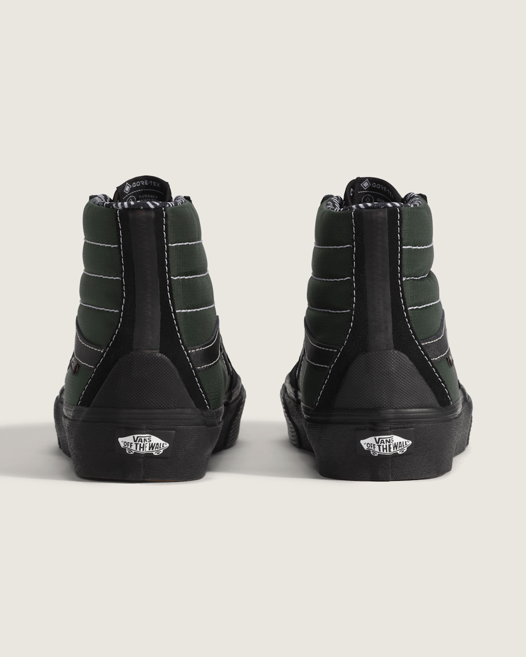 Sk8-Hi GORE-TEX Shoe in Black / Green | Vans online