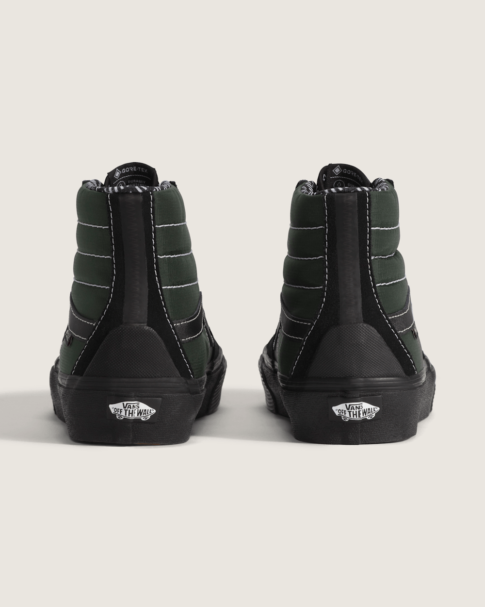 Sk8-Hi GORE-TEX Shoe in Black / Green | Vans online