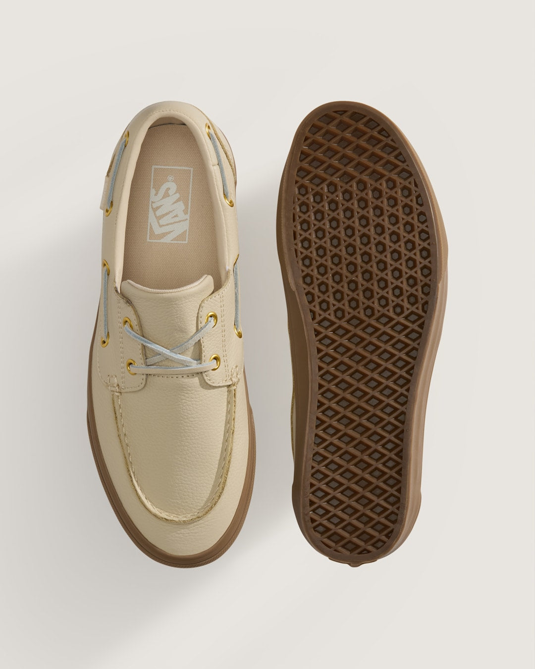 2-Eyelet Boat Shoe in Tan Brown | Vans near me