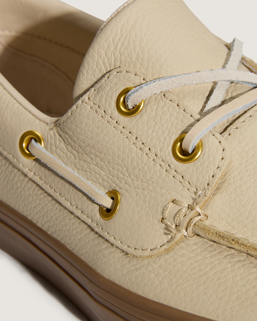 2-Eyelet Boat Shoe in Tan Brown | Vans near me