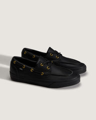 2-Eyelet Boat Shoe in Black | Vans sale
