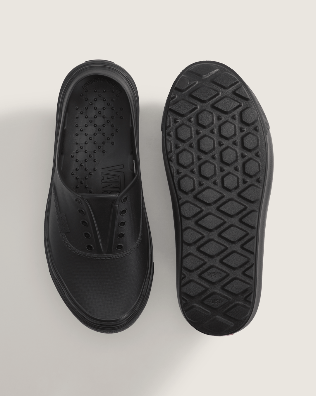 Authentic Foam Mule in Black | Vans outlet