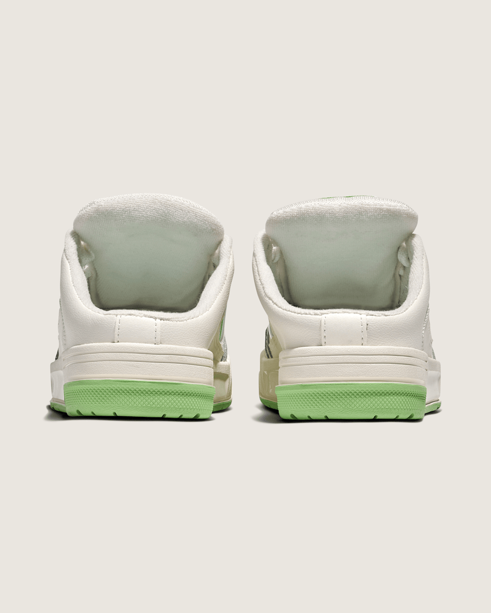 Upland Mule Shoe in Off White / Green | Vans discount