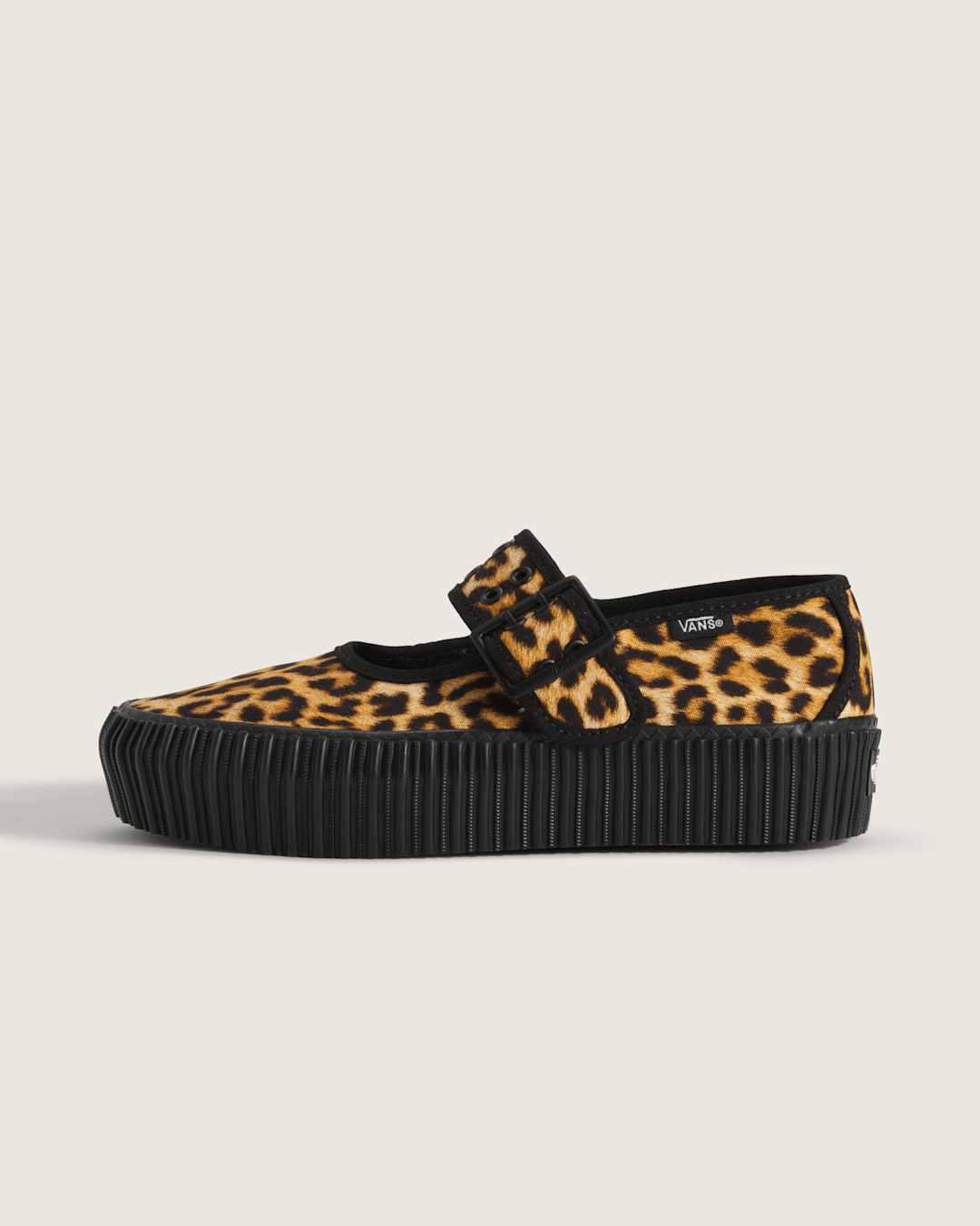 Mary Jane Creeper Shoe in Leopard Brown / Black | Vans sale