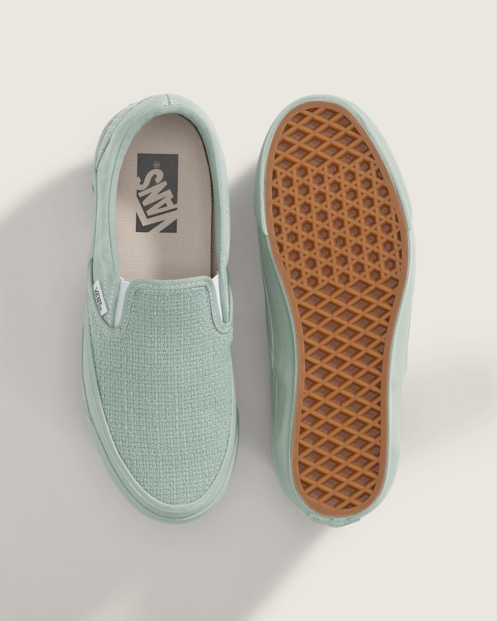 Premium Classic Slip-On Shoe in Olive Grey | Vans sale