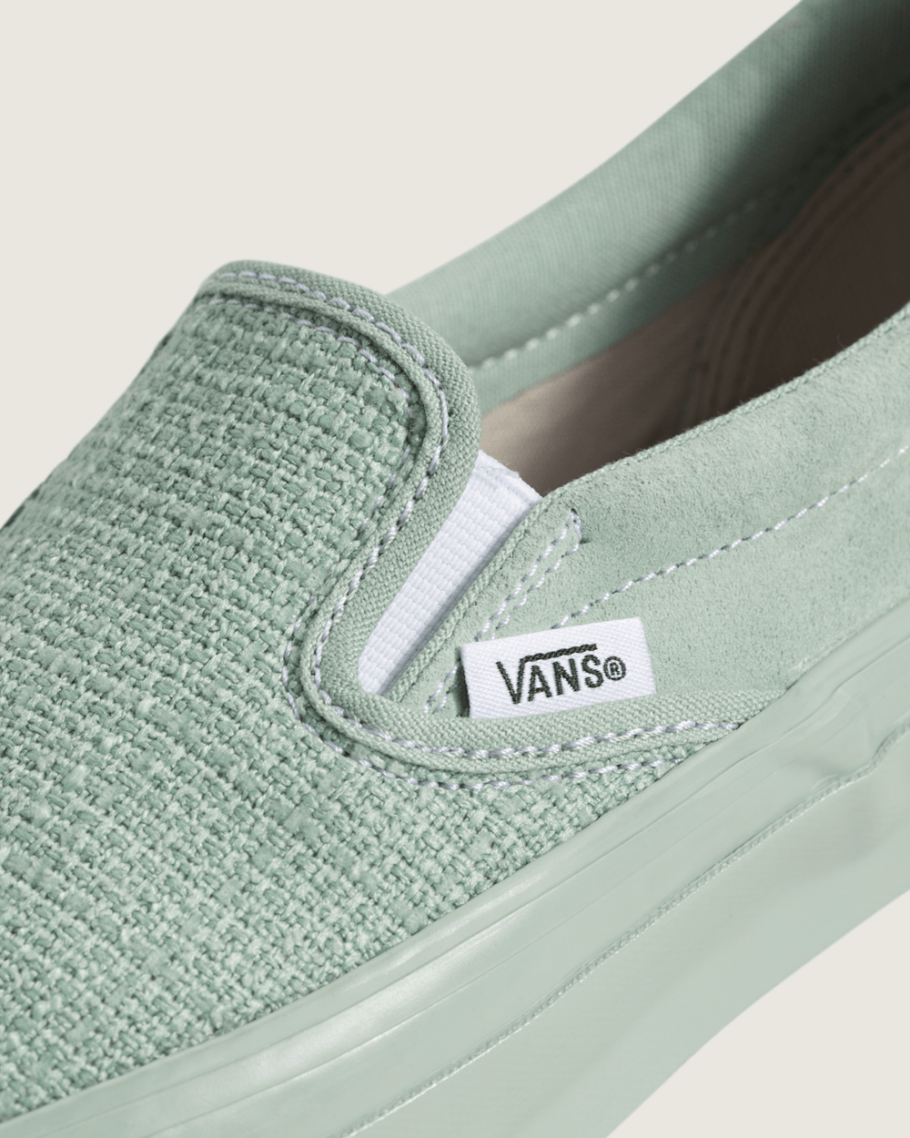 Premium Classic Slip-On Shoe in Olive Grey | Vans sale