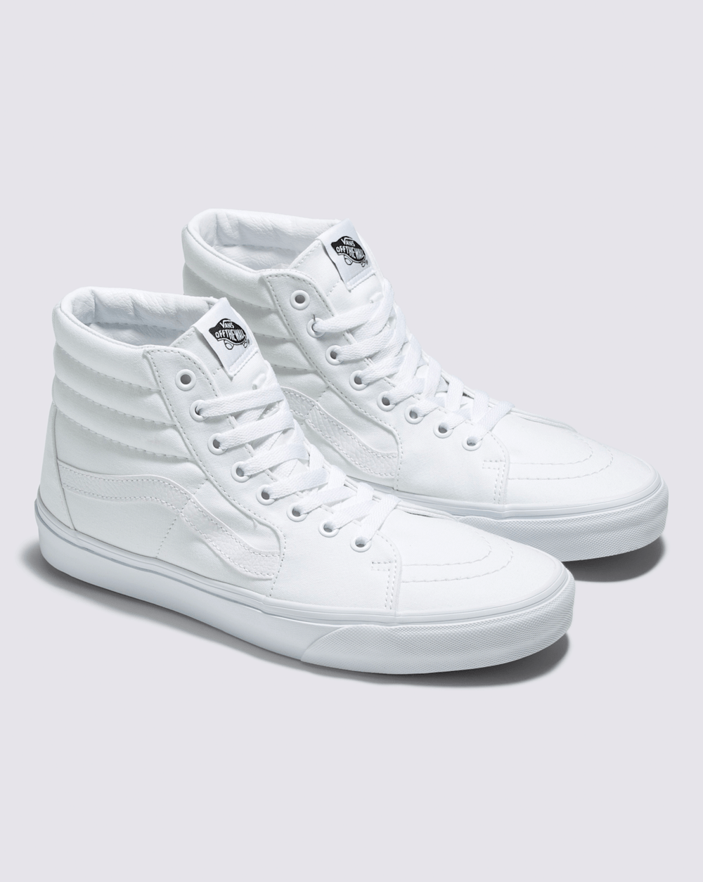 Sk8-Hi Wide Canvas True White Classics Shoe | Vans sale