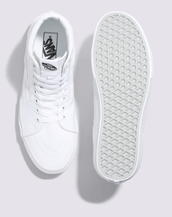 Sk8-Hi Wide Canvas True White Classics Shoe | Vans sale