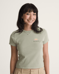 Pipe Dream T-Shirt in Soft Sage Green | Vans outlet