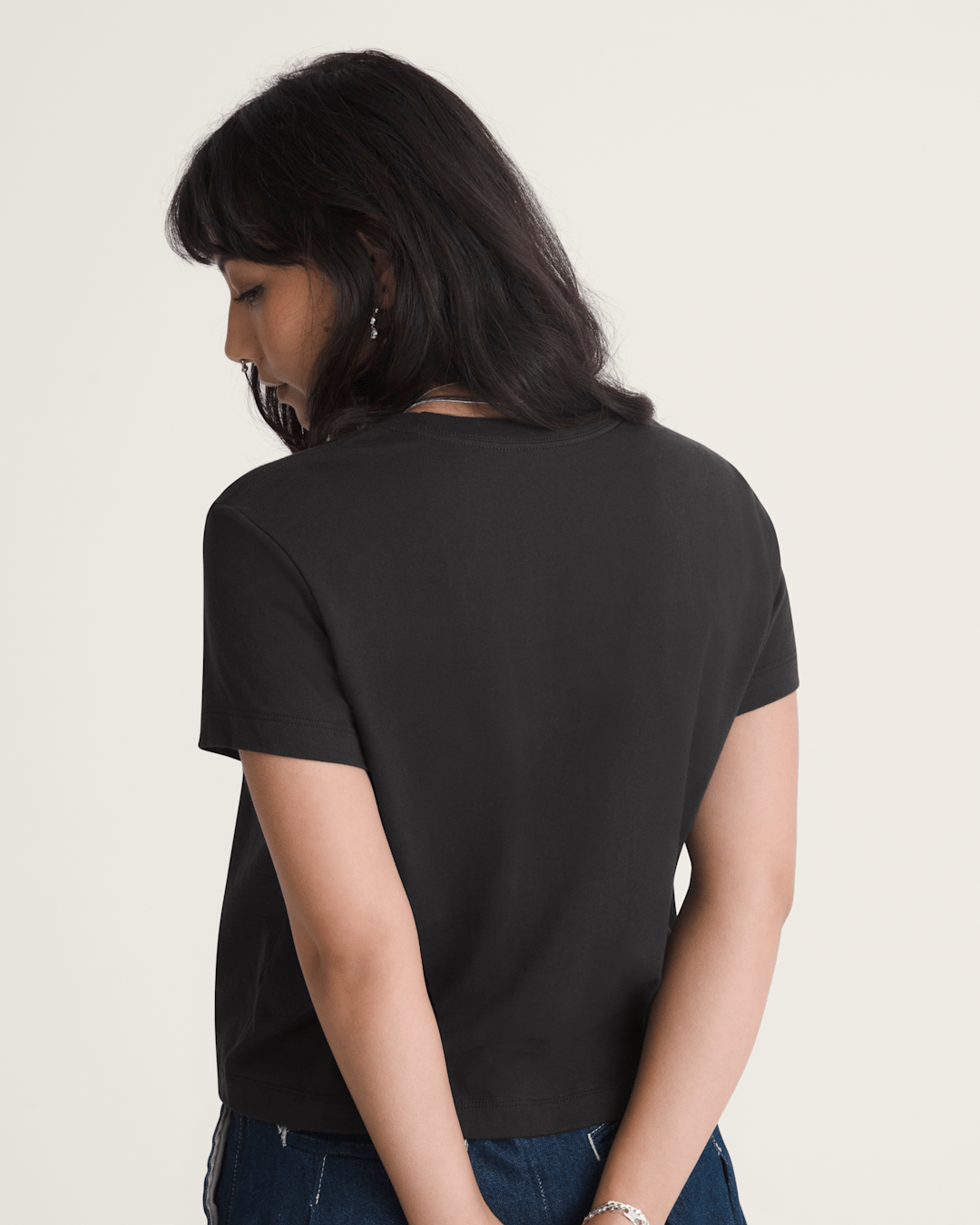 Salton Crew T-Shirt in Black | Vans near me