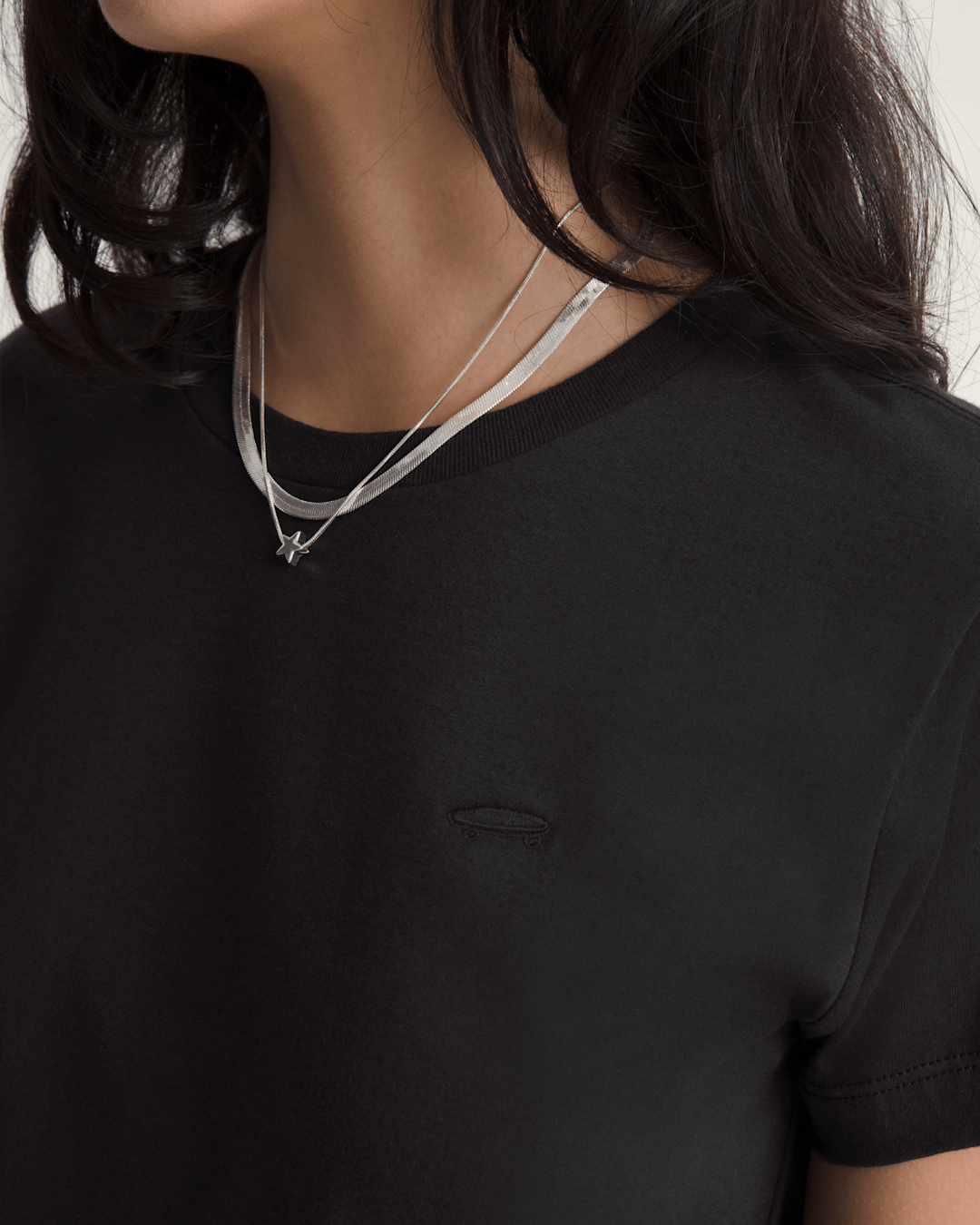 Salton Crew T-Shirt in Black | Vans near me