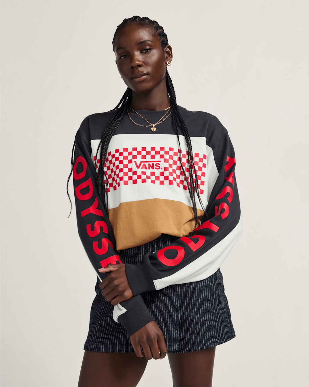 Vans X Odyssey Long Sleeve Jersey in Odyssey Black | Vans on sale