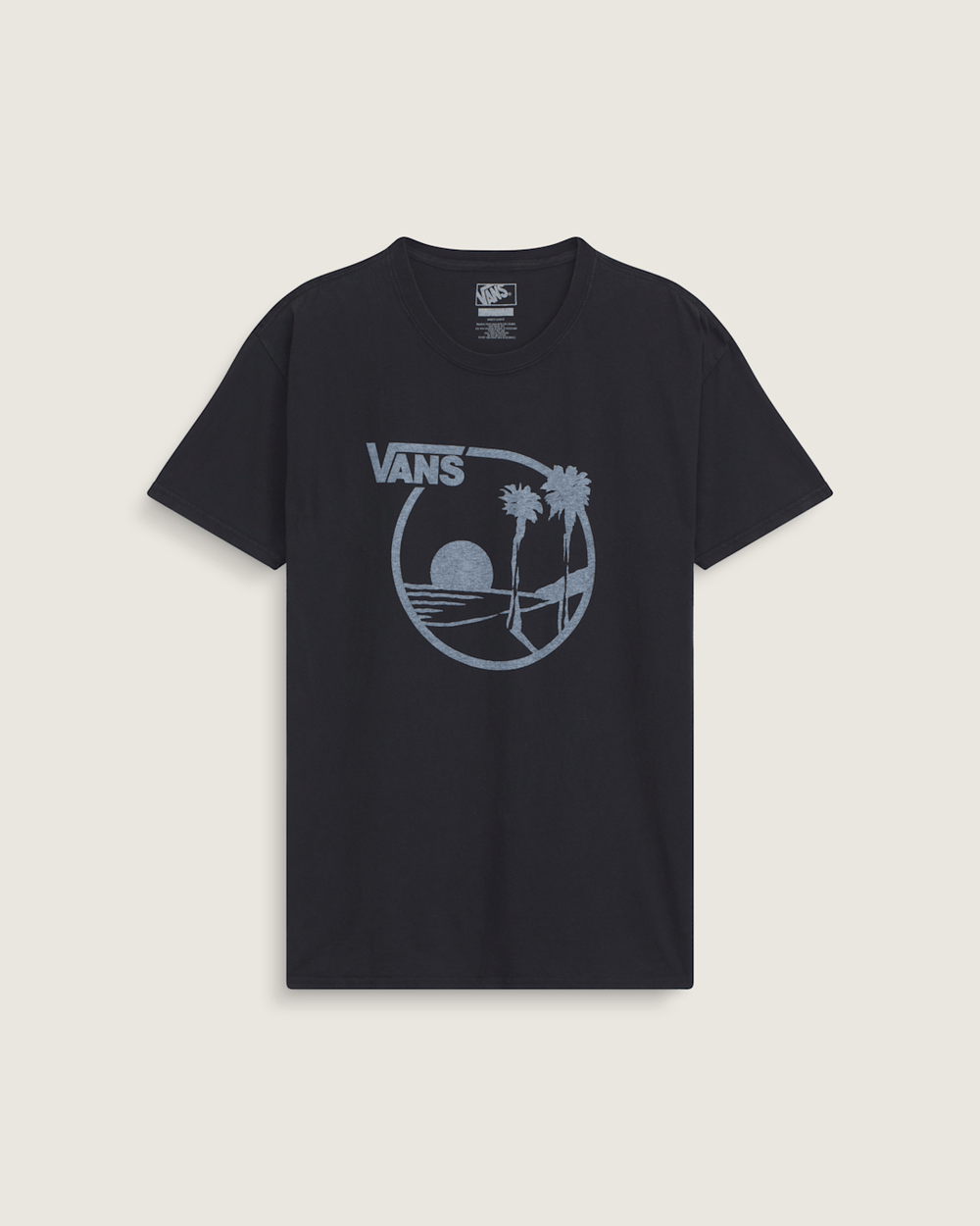 Waffle Shop Sun Vans Style T-Shirt in Black | Vans on sale