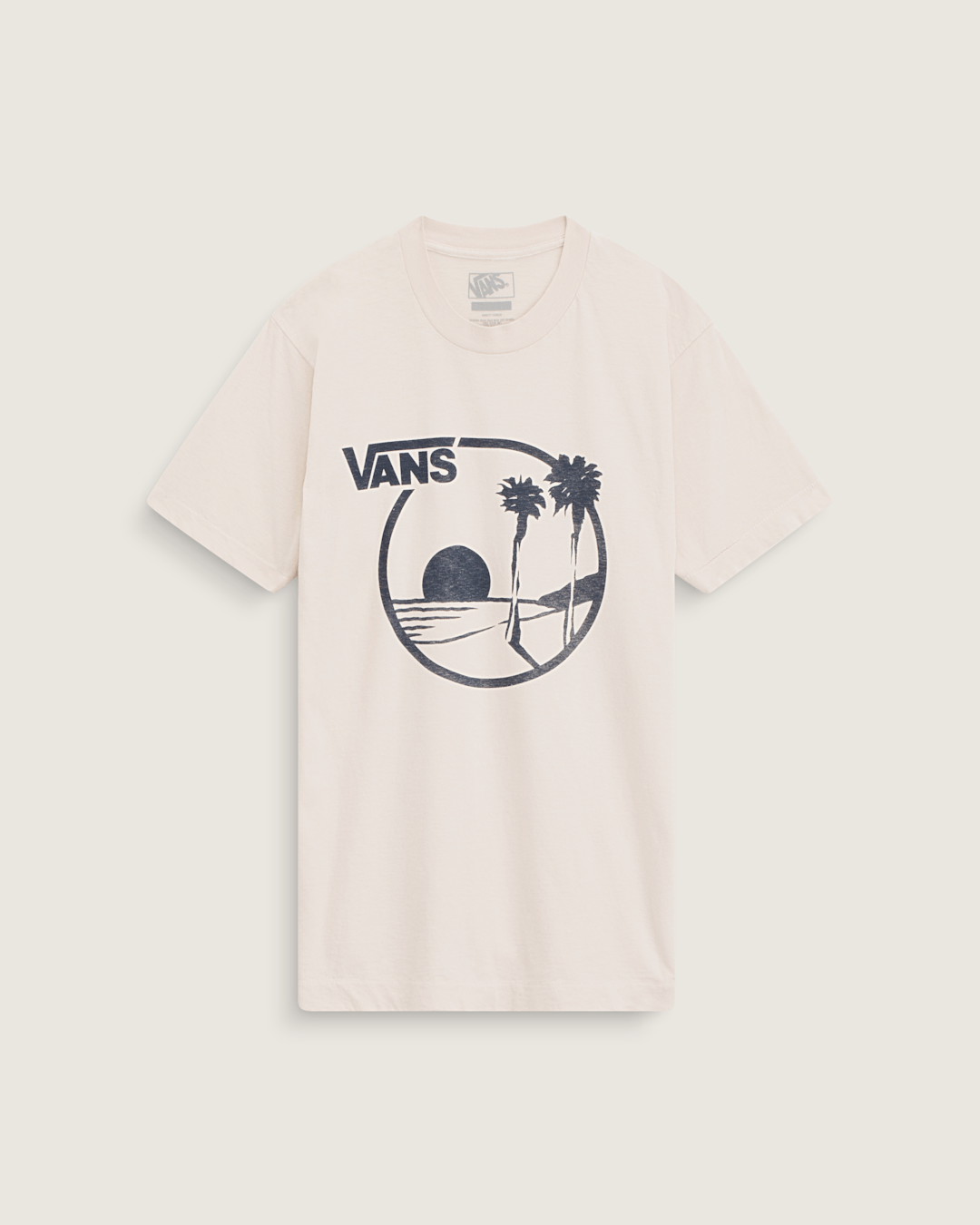Waffle Shop Sun Vans Style T-Shirt in Marshmallow | Vans outlet