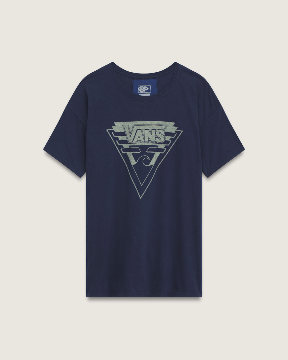 Waffle Shop Wave Blend T-Shirt in Navy Blue | Vans near me