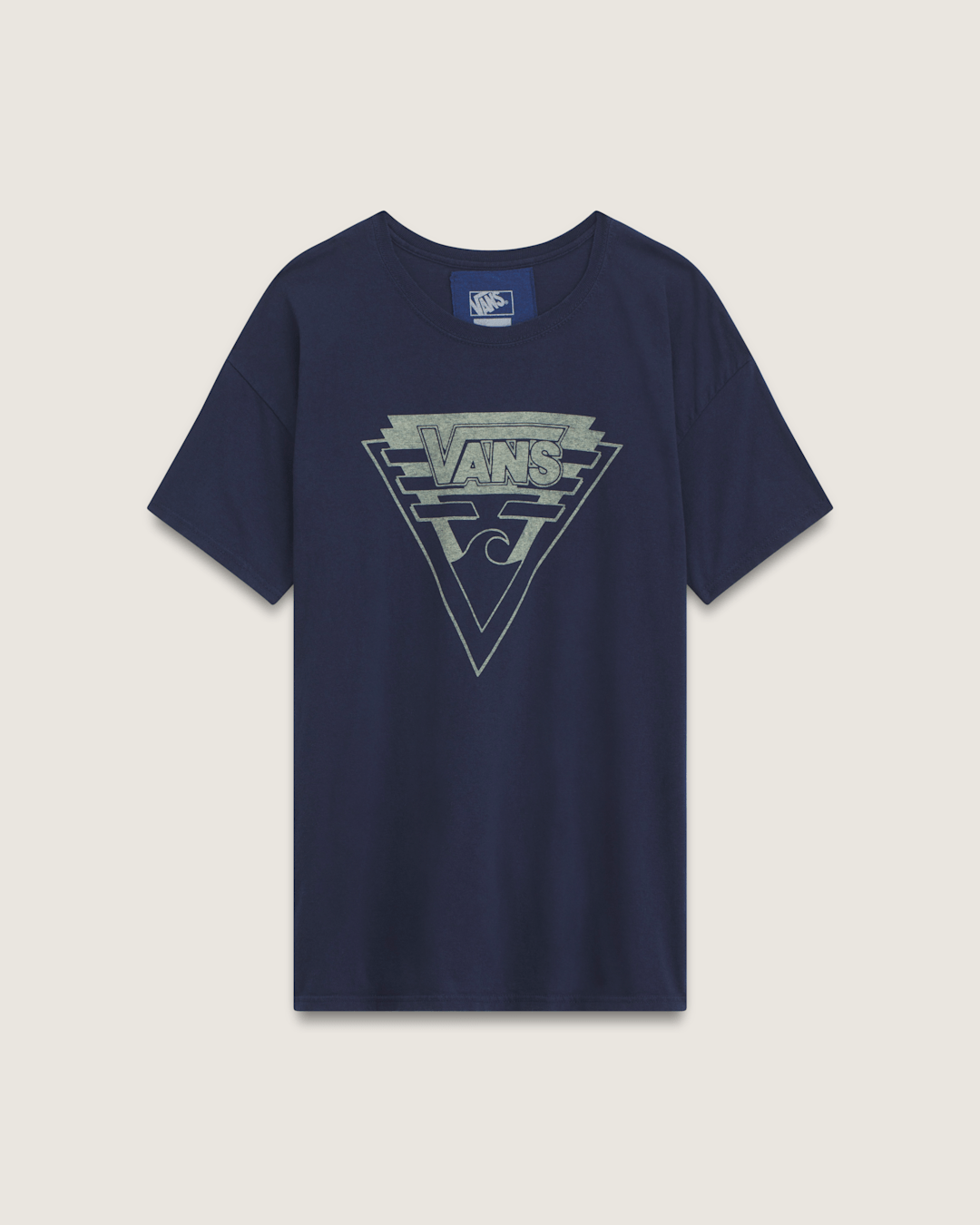 Waffle Shop Wave Blend T-Shirt in Navy Blue | Vans near me