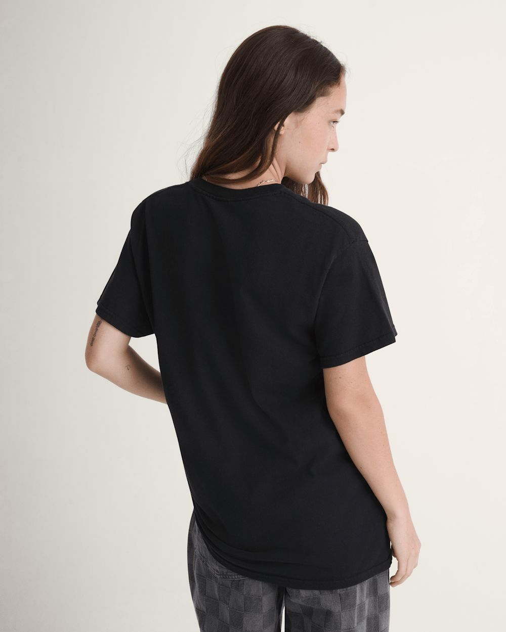 Waffle Shop Skate Crest T-Shirt in Black | Vans sale