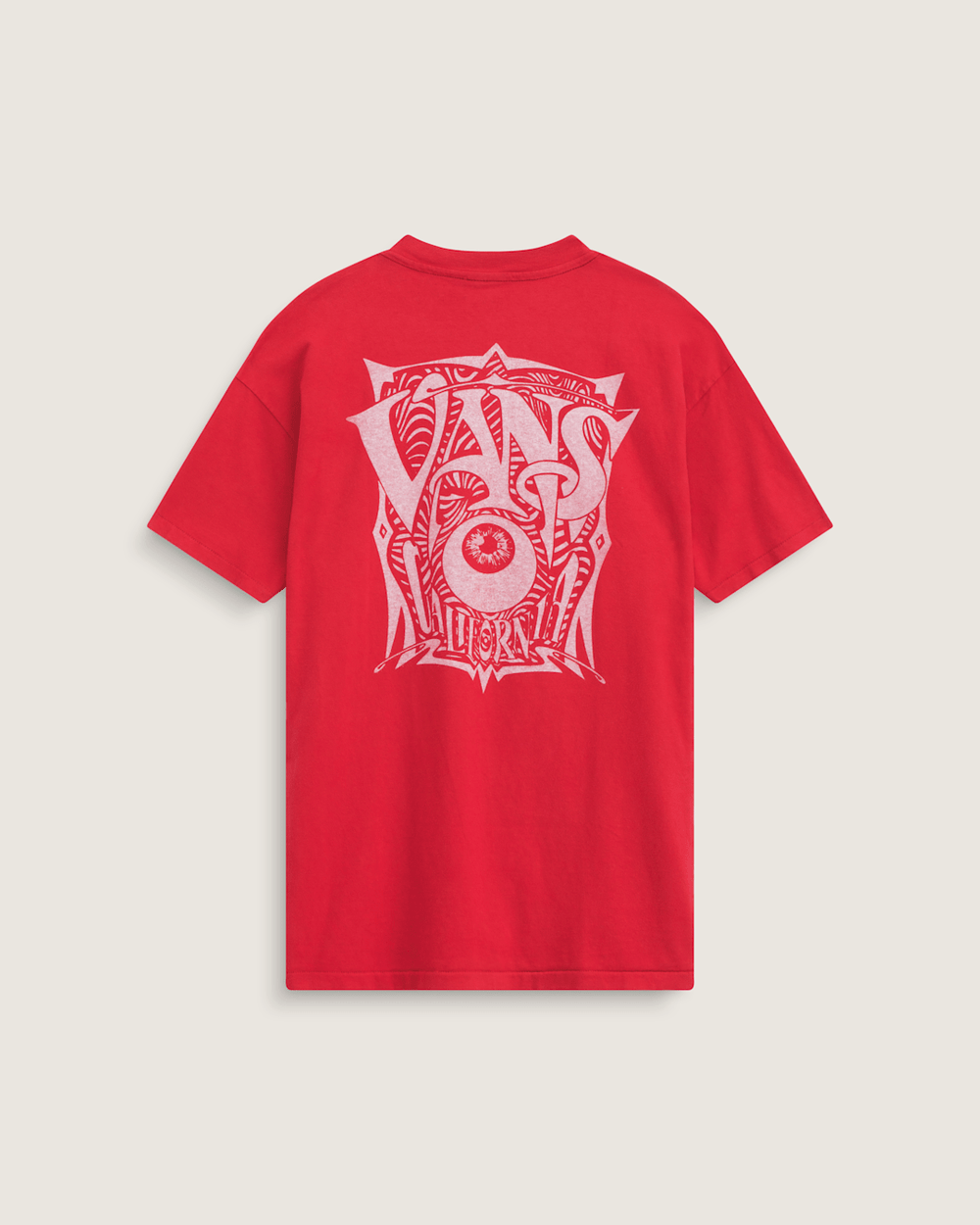 Waffle Shop Optic Eye T-Shirt in Red | Vans on sale