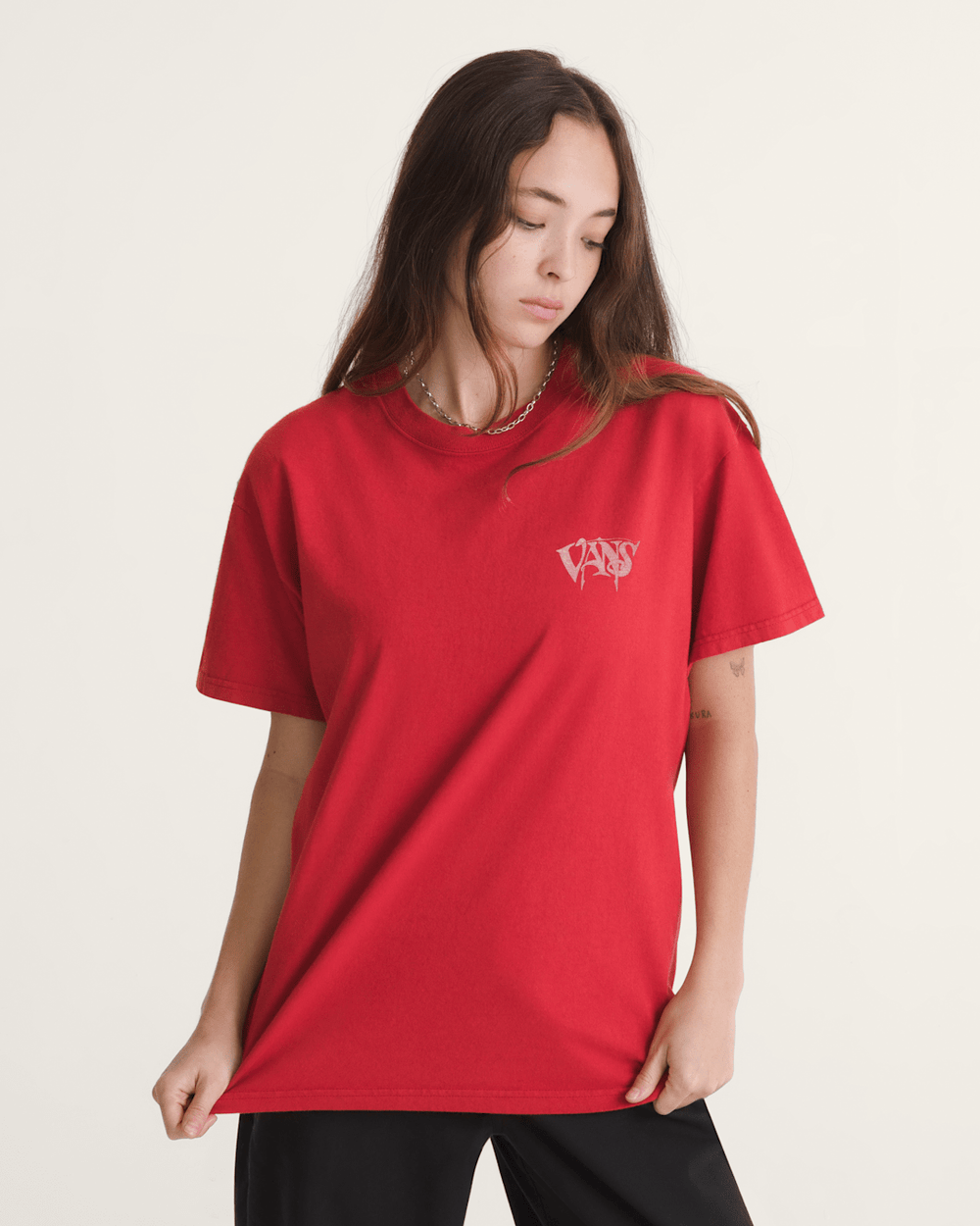 Waffle Shop Optic Eye T-Shirt in Red | Vans on sale