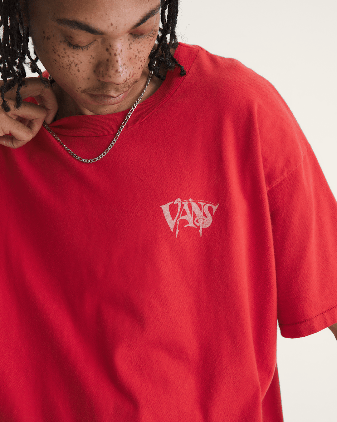 Waffle Shop Optic Eye T-Shirt in Red | Vans on sale