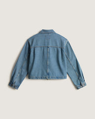 Emily Boxy Work Wear Jacket in Stonewash Blue | Vans online