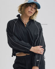 Nyla Track Jacket in Black | Vans outlet