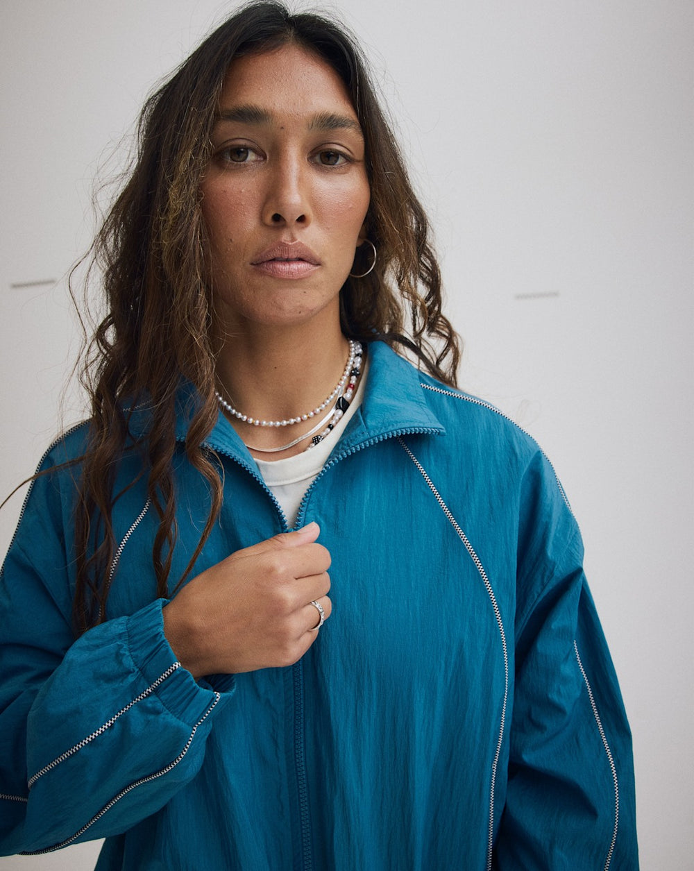 Nyla Track Jacket in Stv Navy Blue | Vans discount