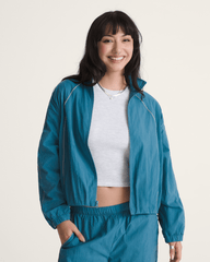 Nyla Track Jacket in Stv Navy Blue | Vans discount