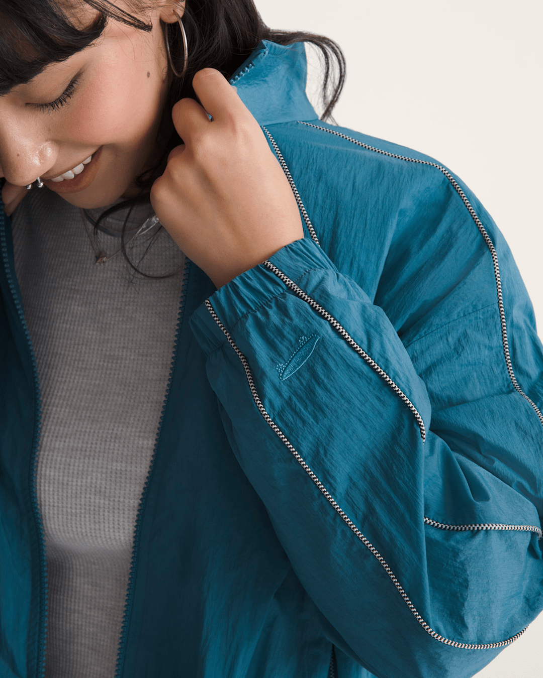 Nyla Track Jacket in Stv Navy Blue | Vans discount