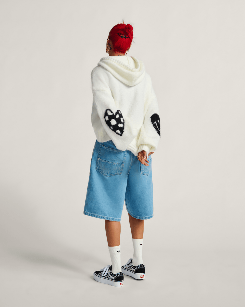 Kawaii Hoodie in Marshmallow Beige | Vans online