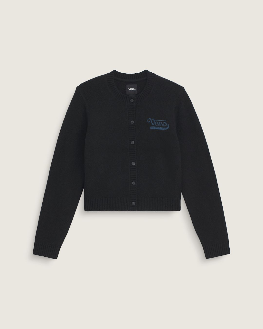 Dolly Chain Stitch Cardigan Sweater in Black | Vans outlet