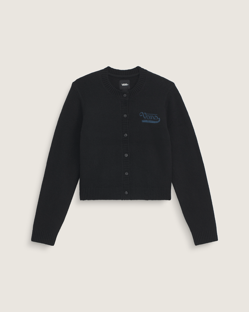 Dolly Chain Stitch Cardigan Sweater in Black | Vans outlet
