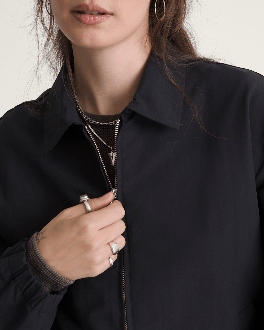 Lightweight Bomber Jacket in Black | Vans on sale
