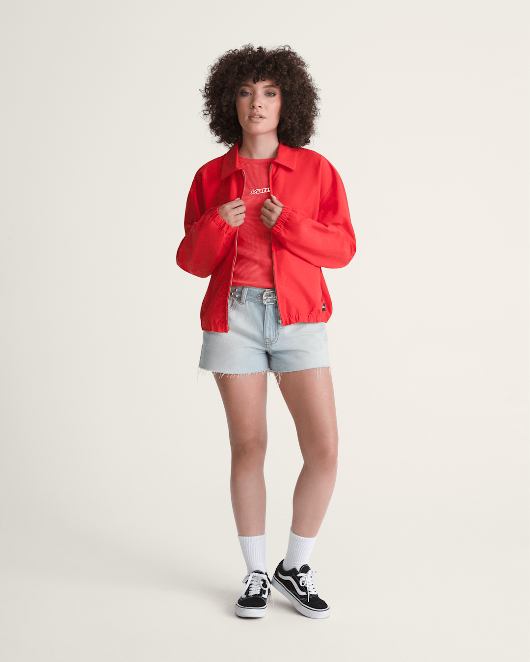 Lightweight Bomber Jacket in Racing Red | Vans online