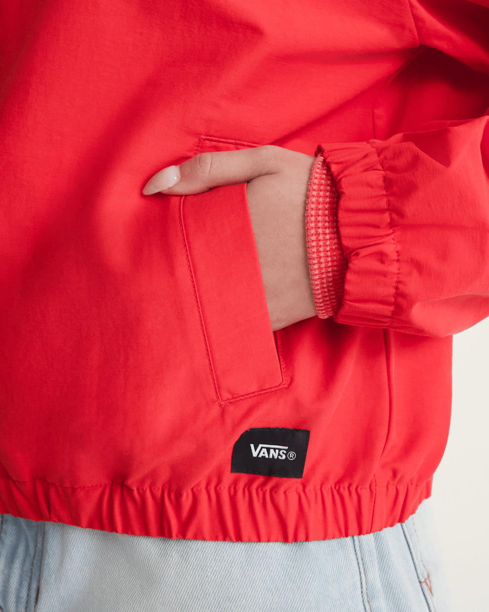 Lightweight Bomber Jacket in Racing Red | Vans online