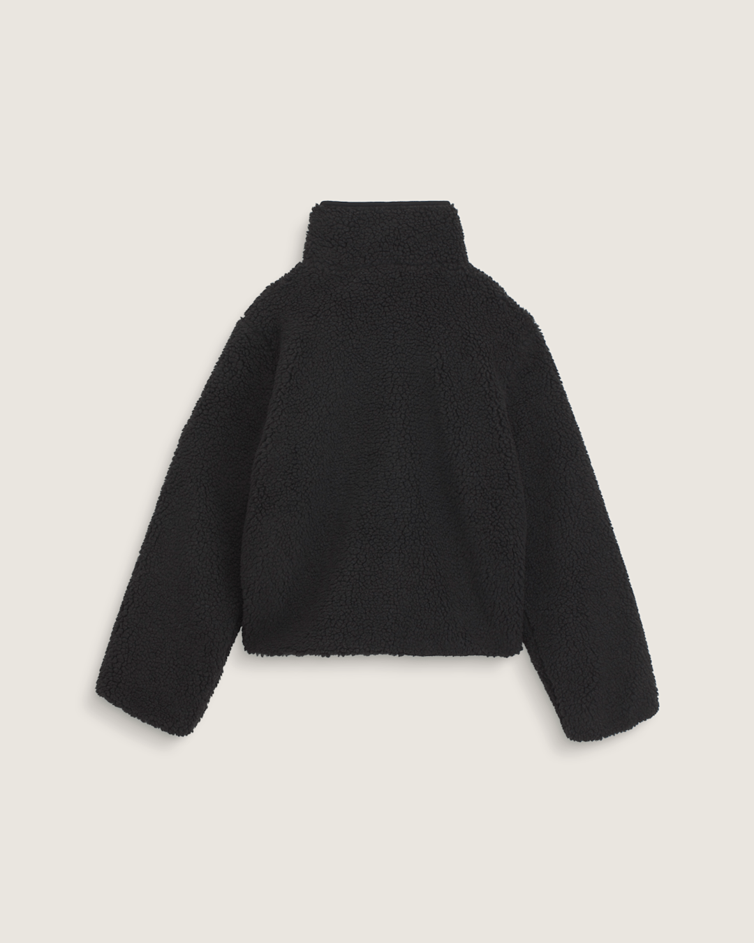 Misty Fog High Pile Jacket in Black | Vans outlet