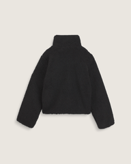 Misty Fog High Pile Jacket in Black | Vans outlet