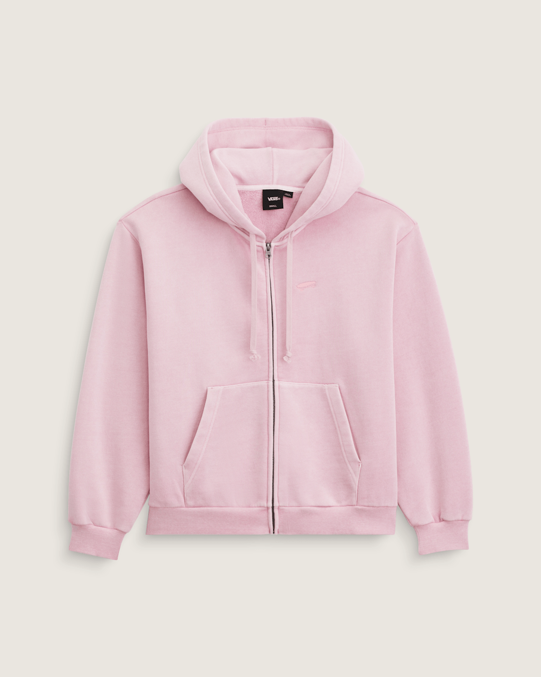 Salton Washed Full Zip Hoodie in CORAL BLUSH | Vans near me