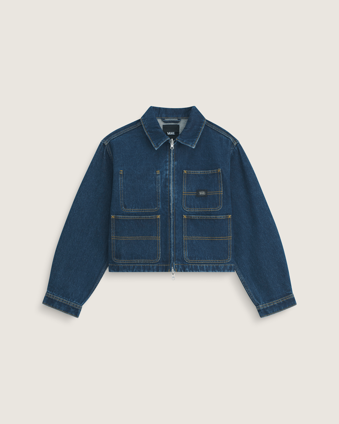 Emily Boxy Work Wear Jacket in Dark Rise | Vans near me