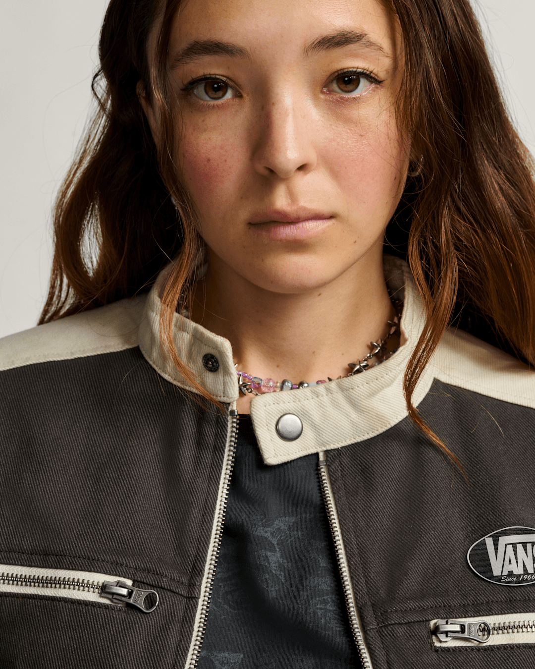 Ryden Biker Jacket in Faded Black | Vans near me