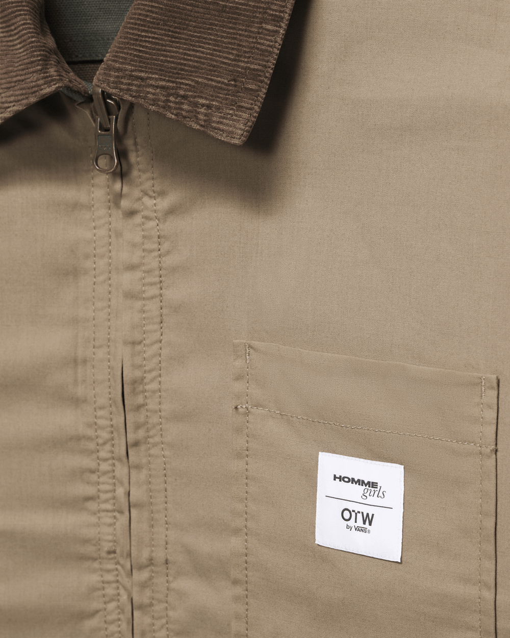 OTW by Vans X HommeGirls Reversible Jacket in Military Green | Vans sale
