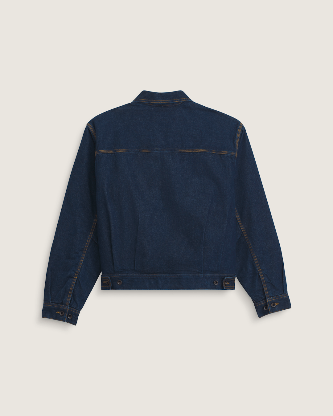 Premium Denim Station Jacket in Dark Indigo Blue | Vans outlet