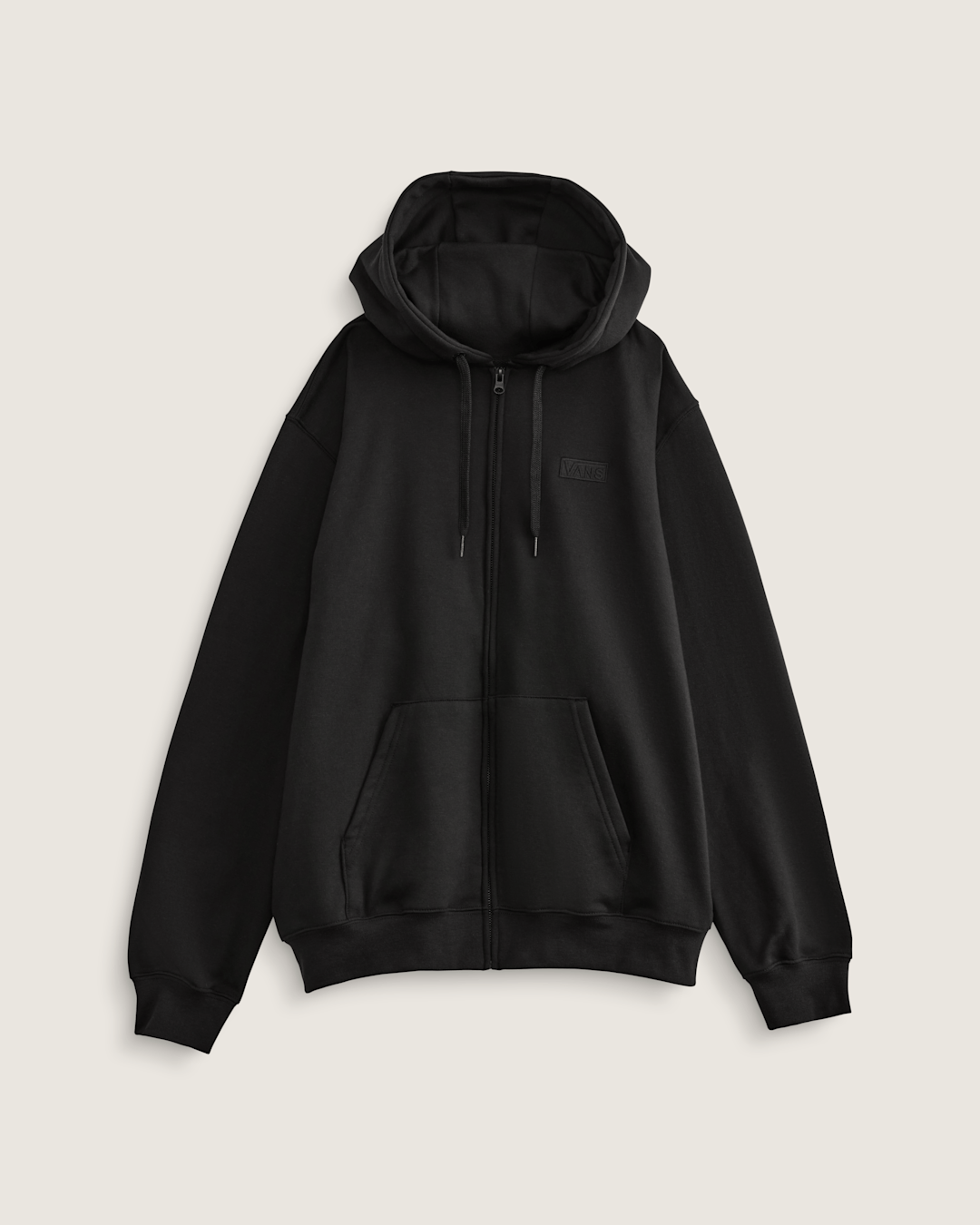 Core Basic Full Zip Hoodie in Black | Vans sale