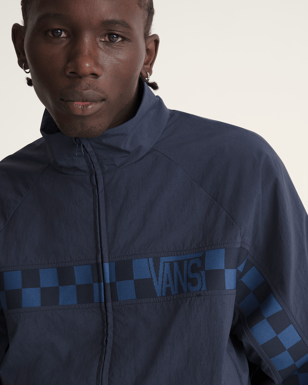 Ronnie Track Jacket in Parisian Night Blue | Vans online