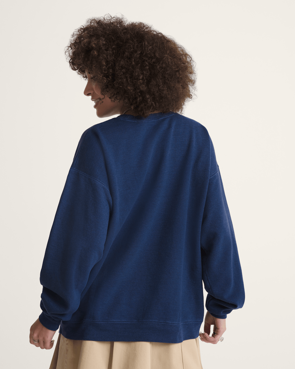 Waffle Shop Off the Clock Crew Sweatshirt in Navy Blue | Vans near me