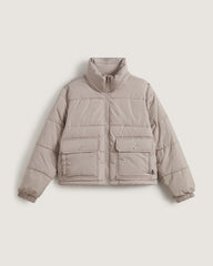 Aubrey Primaloft Puffer Jacket in Mushroom Brown | Vans on sale