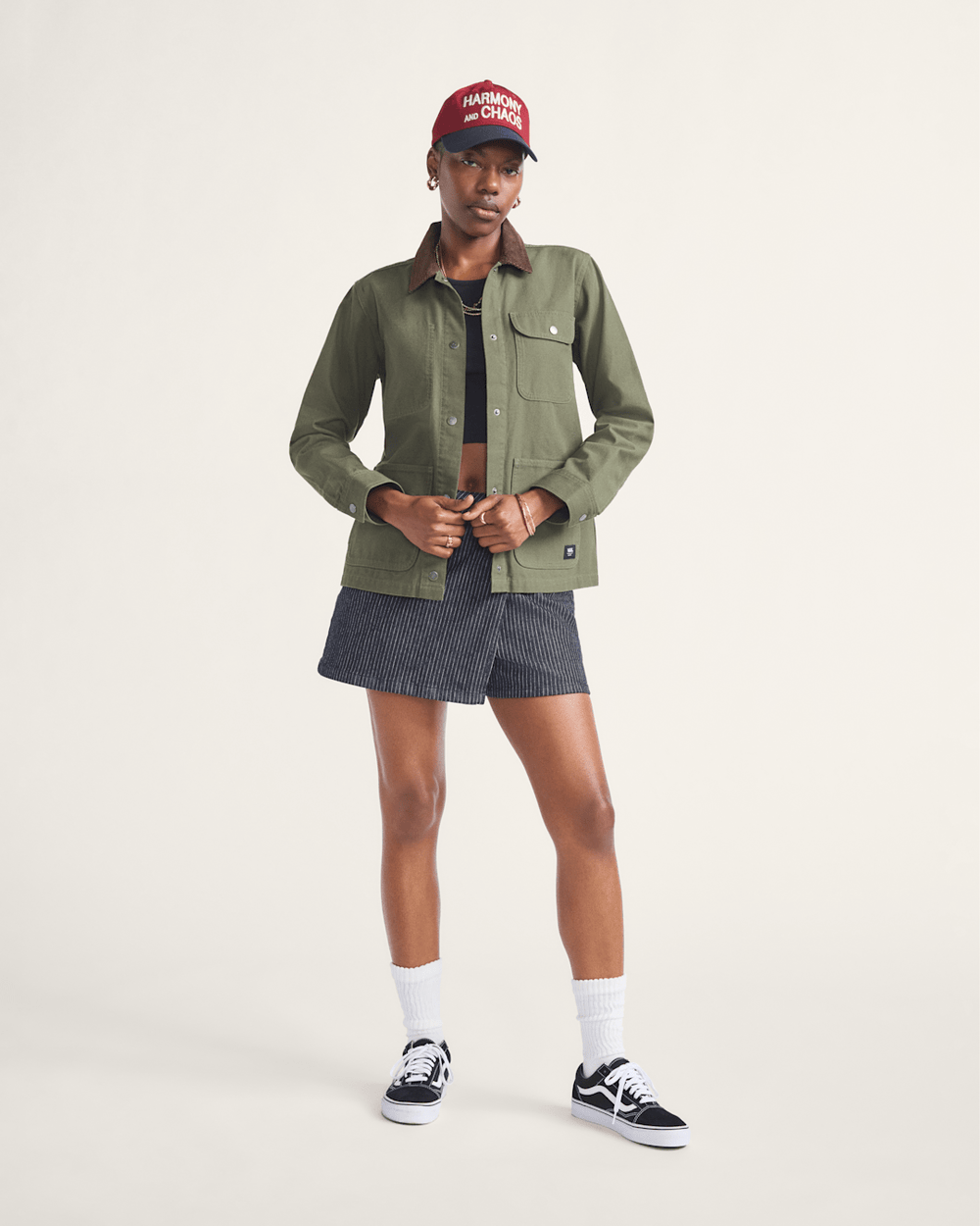 Drill Chore Coat in Green | Vans sale